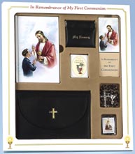 0899427286 Boys First Communion Premier Boxed Set Sacred Heart Edition
