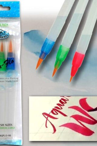 090672206701 Royal And Langnickel Aqua Flo Watercolor Brushes