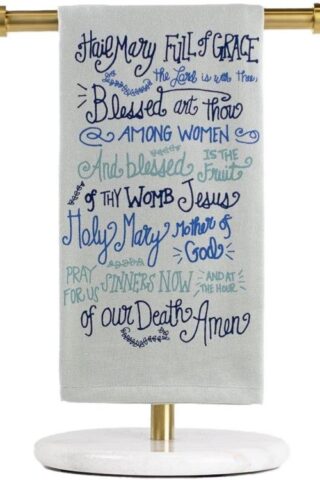 191080192805 Hail Mary Hand Towel