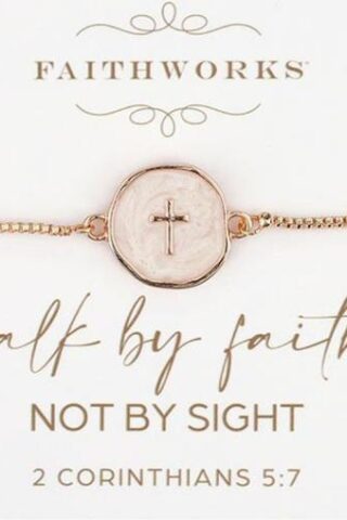 195002604605 Walk By Faith Not By Sight (Bracelet/Wristband)