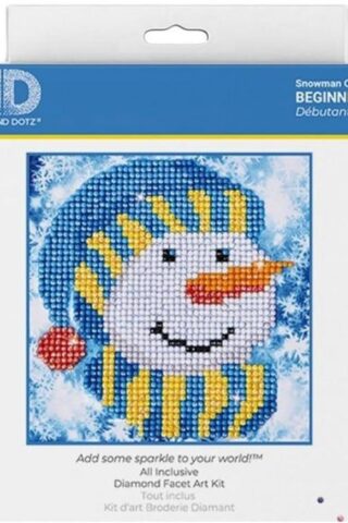 4897073240510 Diamond Dotz Snowman Cap
