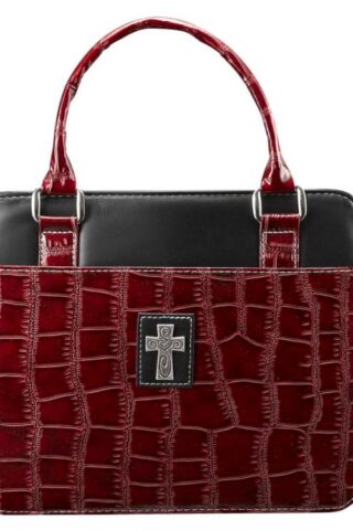 6006937094499 Croc Embossed Purse Style With Cross
