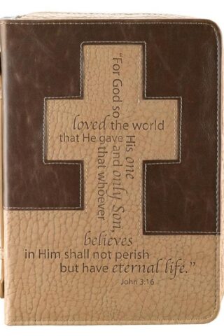 6006937096707 John 3:16 Classic Two Tone LuxLeather