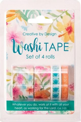 6006937137837 Watercolor Collection Washi Tape