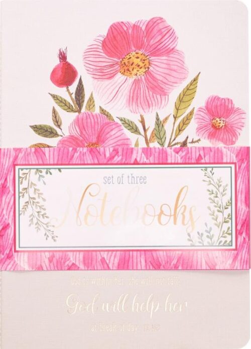 6006937139503 Floral Notebooks