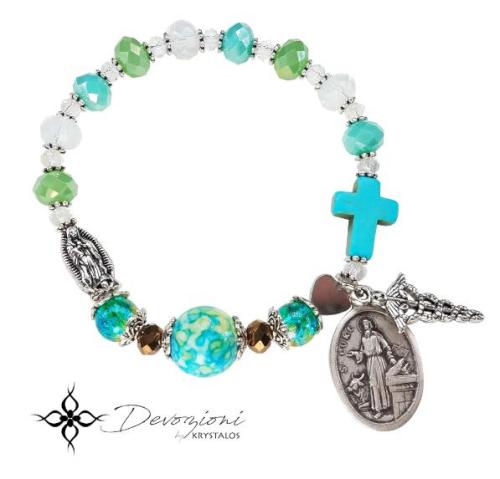 606246338855 Saint Luke Patron Of Physicians (Bracelet/Wristband)