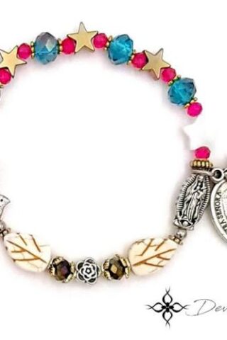 606246667399 Virgin Of Guadalupe Saint Juan Diego (Bracelet/Wristband)