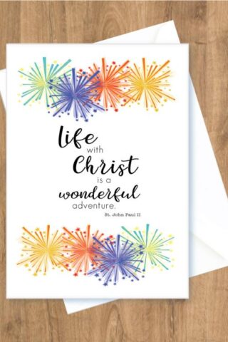 610366336462 Life With Christ Is A Wonderful Adventure