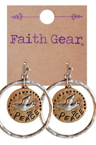 612978389317 Faith Gear Womens Peace (Earring)