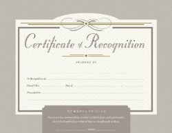 634337783277 Recognition Flat Certificate