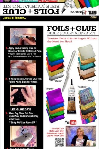 634989467310 Variety Foils Glue Bible Journaling Kit