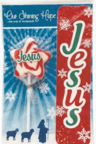 641520052027 Jesus Our Shining Hope Star Pop With Bookmark