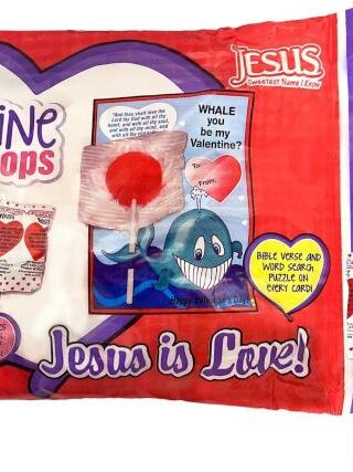 641520055271 Inspirational Valentines Cards And Pops Bag 30 Count