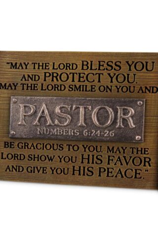 667665402091 Pastor Blessings Tabletop Plaque