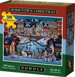 671095001281 Hometown Christmas 500 Piece (Puzzle)