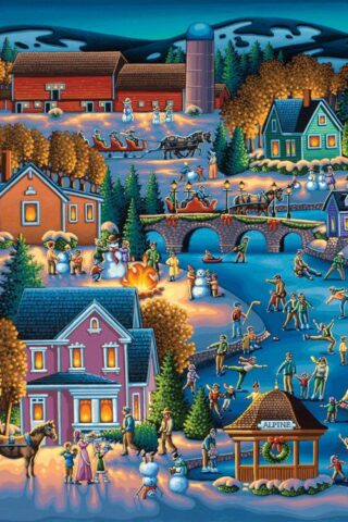 671095003704 Over The River 500 Piece (Puzzle)