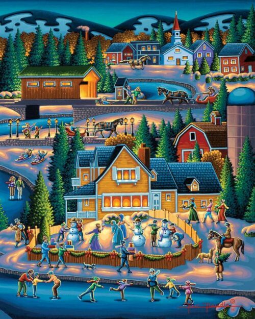 671095003742 Throught The Woods 500 Piece (Puzzle)