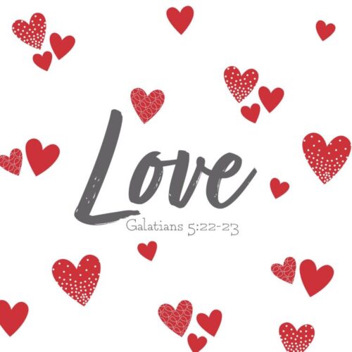 692193806967 Love Swaddle Blanket