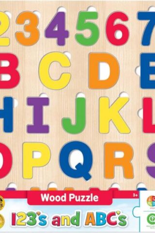 705988118173 1 2 3s And ABCs Wooden Puzzle