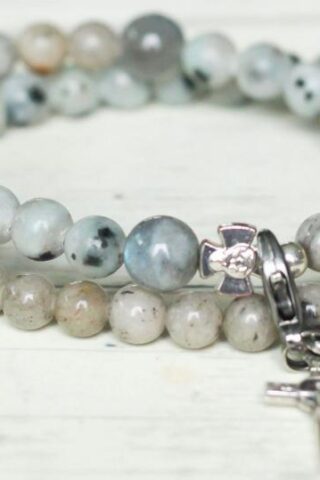 731132307933 Vianney Stretch And Wrap Rosary (Small Bracelet/Wristband)