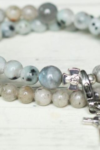 731132307940 Vianney Stretch And Wrap Rosary (Medium Bracelet/Wristband)