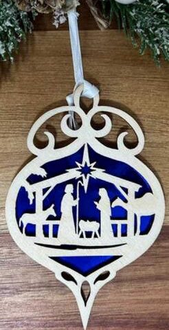 741365666059 Nativity Bulb (Ornament)