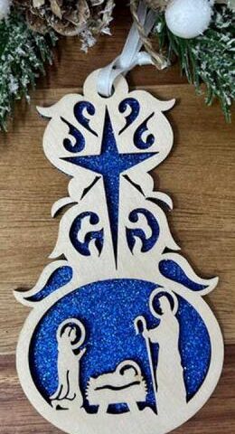 741365666240 Nativity Drop (Ornament)