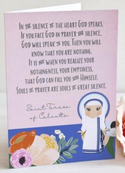 7426842716085 Mother Teresa Folded