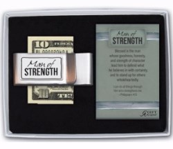 785525296656 Man Of Strength Money Clip