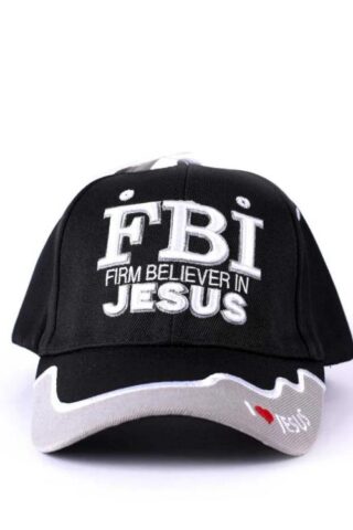 788200537426 FBI Firm Believer In Jesus Baseball Cap
