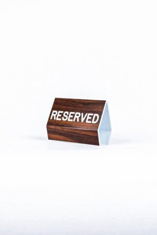 788200797035 Reserved Pew Sign