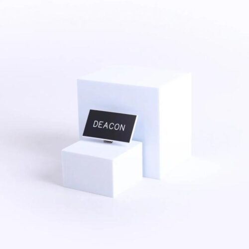 788200805228 Deacon Badge Clip Back