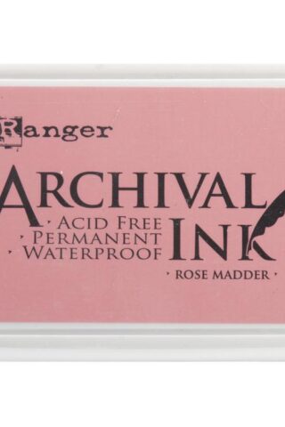789541030638 Ranger Archival Ink Pad Rose Madder