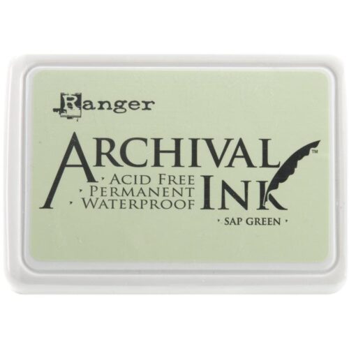 789541030645 Ranger Archival Ink Pad Sap Green