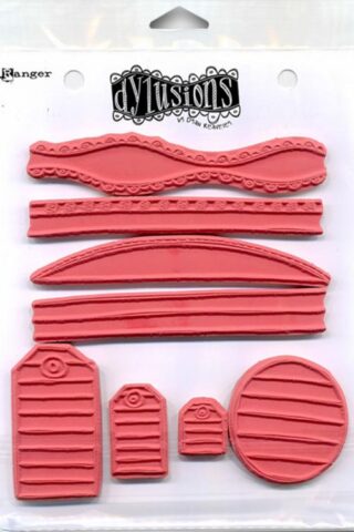 789541034544 Ranger Dyan Reaveleys Dylusions Cling Stamp Collection