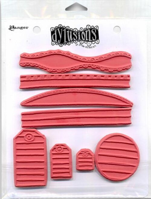 789541034544 Ranger Dyan Reaveleys Dylusions Cling Stamp Collection