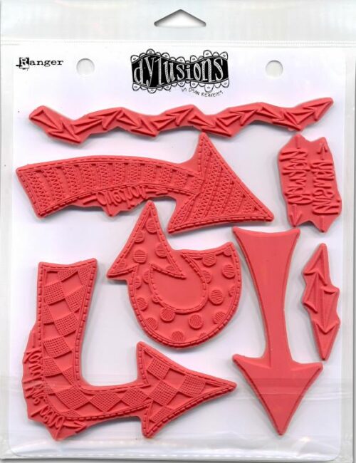 789541040958 Ranger Dyan Reaveleys Dylusions Cling Stamp Collection