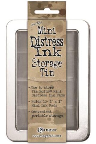 789541042013 Ranger Tim Holtz Mini Distress Ink Storage Tin
