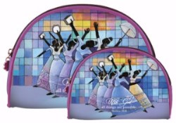 796038232338 With God Ladies Cosmetic Duo Set