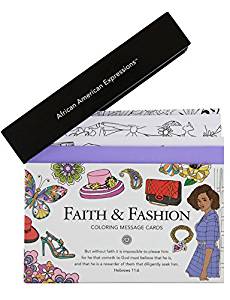 796038232697 Faith And Fashion Coloring Message Cards