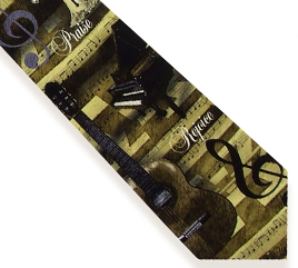 796736089999 Joyful Noise Silk Necktie (Tie)