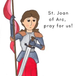 796745000770 Saint Joan Of Arc (Magnet)