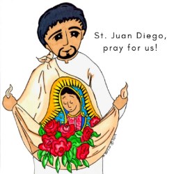 796745000817 Saint Juan Diego (Magnet)