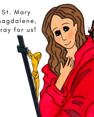 796745000909 Saint Mary Magdalene (Magnet)