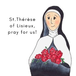 796745001203 Saint Therese Of Lisieux (Magnet)