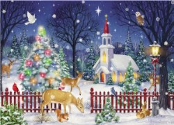 819273020376 Peaceful Night Traditional Advent Calendar