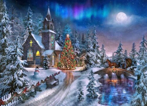 819273023018 Christmas Night 1000 Piece (Puzzle)