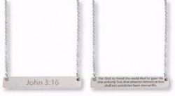 845246010136 John 3:16 Bar Style