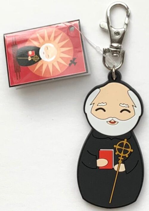 850022924262 Saint Benedict Charm Clip
