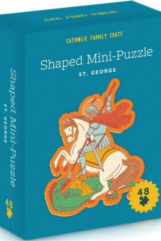850048569614 Saint George And The Dragon Shaped Mini Puzzle